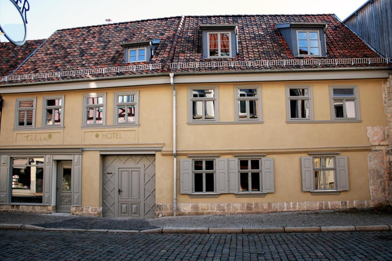 Hotel Garni Tilia Quedlinburg Exteriör bild