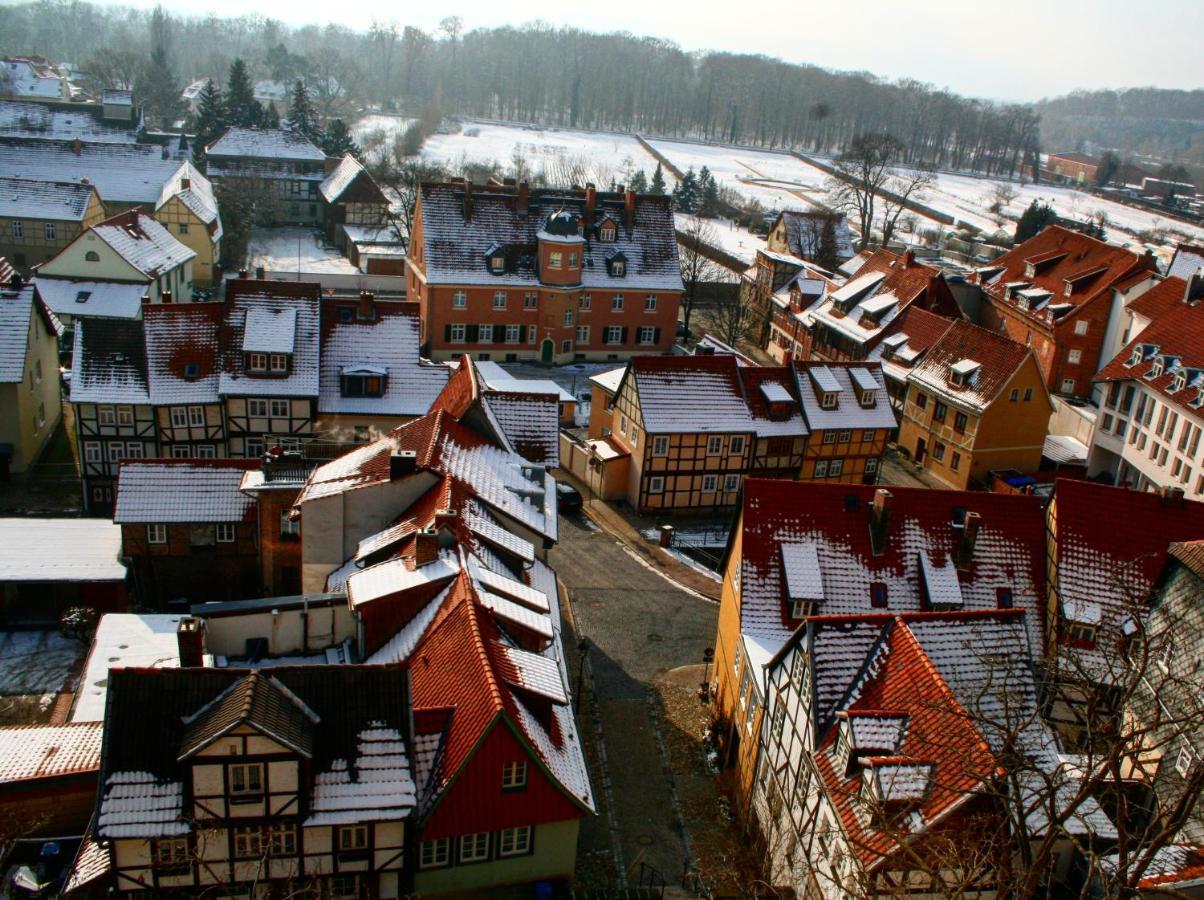 Hotel Garni Tilia Quedlinburg Exteriör bild