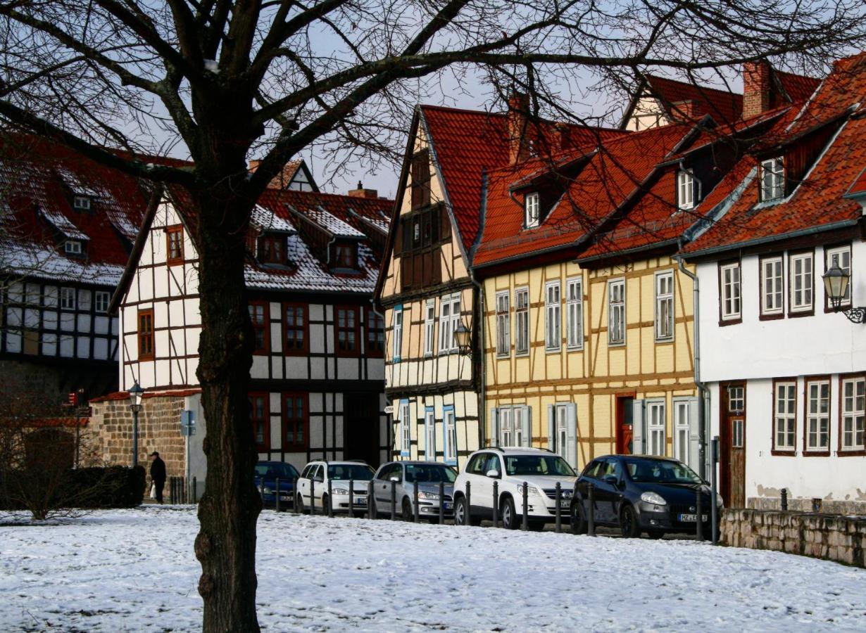 Hotel Garni Tilia Quedlinburg Exteriör bild