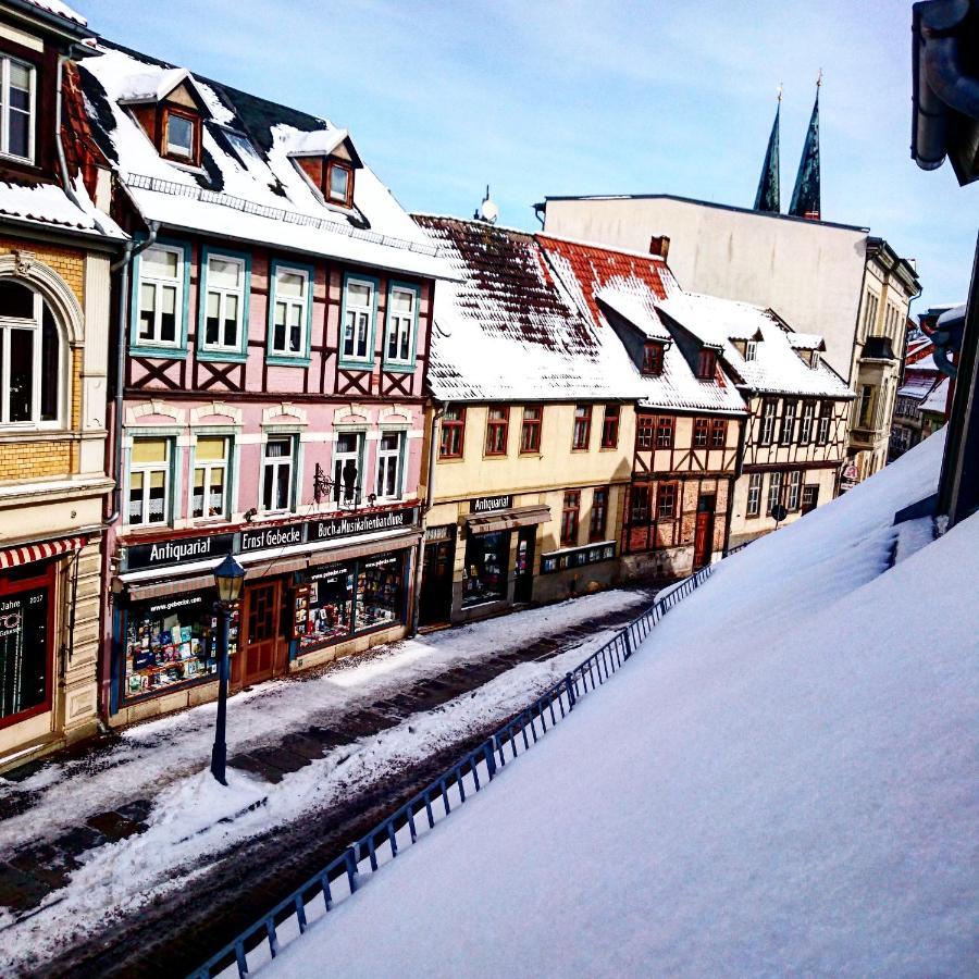 Hotel Garni Tilia Quedlinburg Exteriör bild