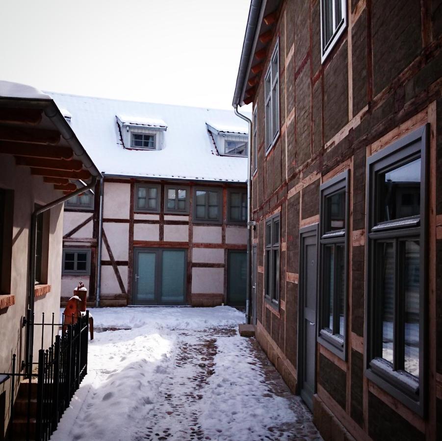 Hotel Garni Tilia Quedlinburg Exteriör bild